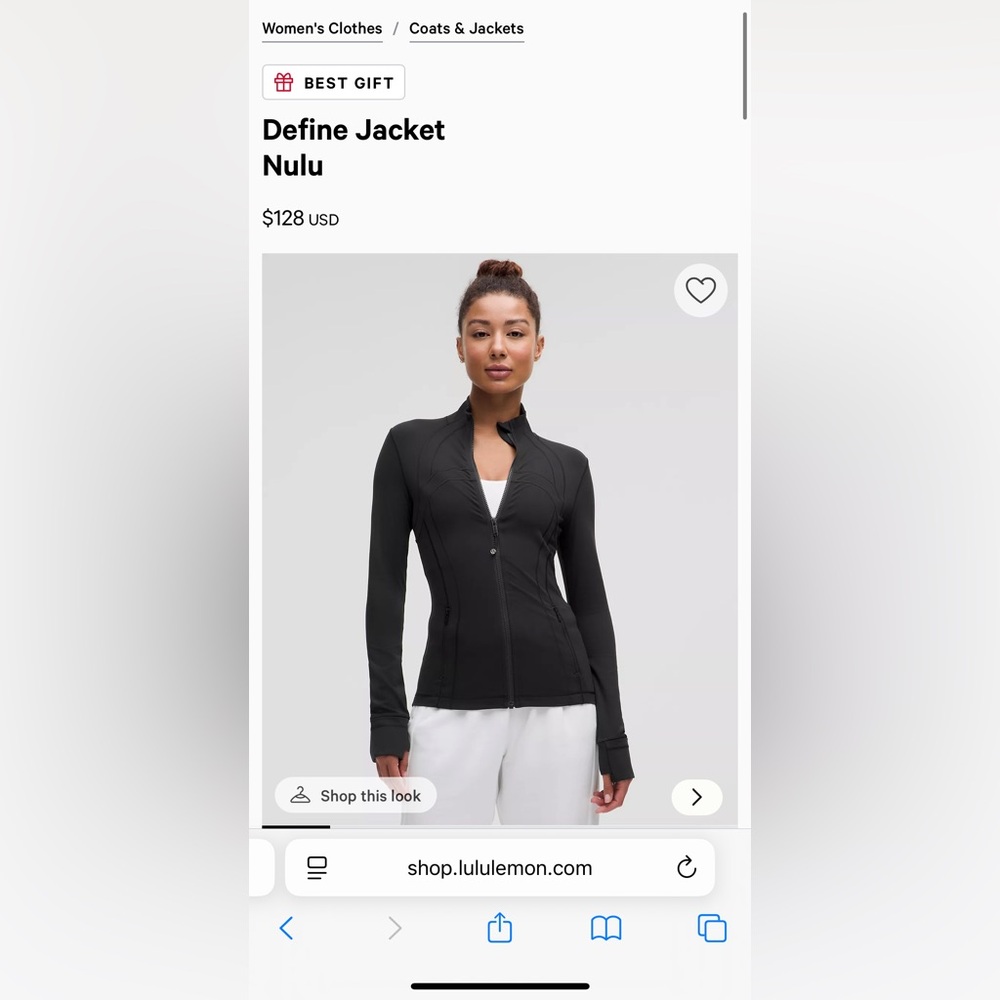 Lululemon define jacket